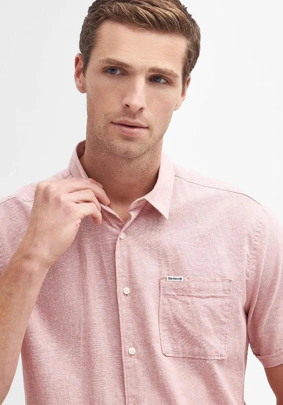 Barbour Nelson Summer Shirt, Pink Clay