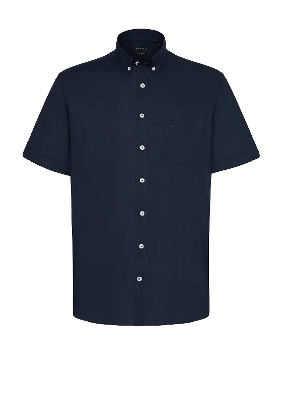 Bugatti Short Sleeve Shirt, Navy