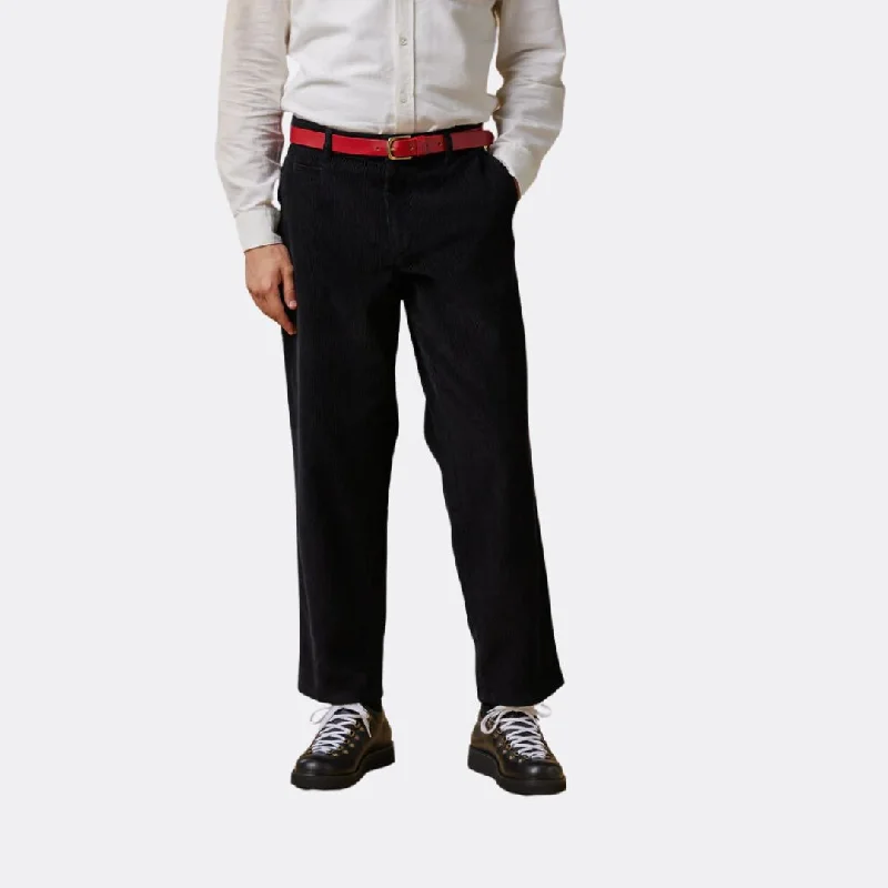 Corduroy Trousers (Black)