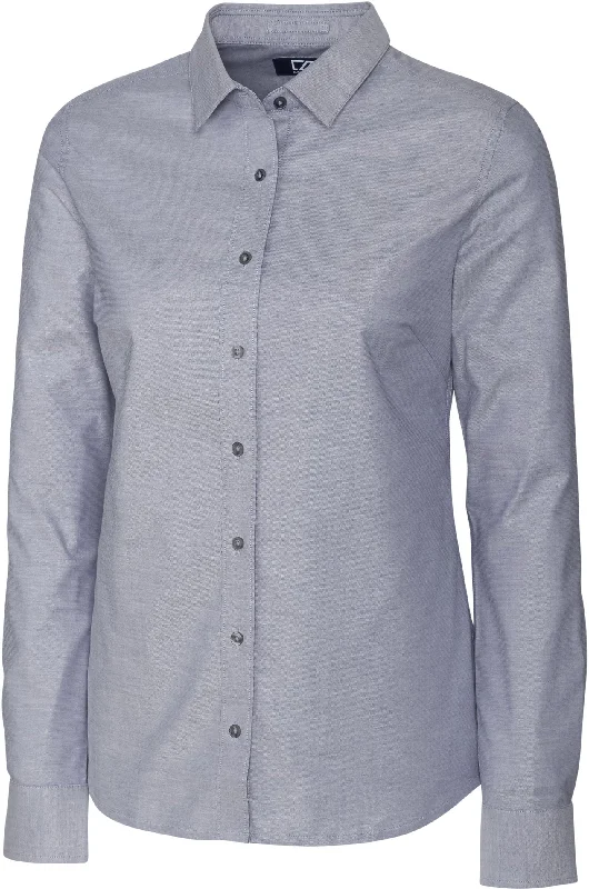 Cutter & Buck Ladies Long Sleeve Stretch Oxford