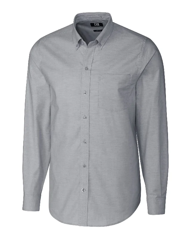 Cutter & Buck Stretch Oxford Long Sleeve Dress Shirt