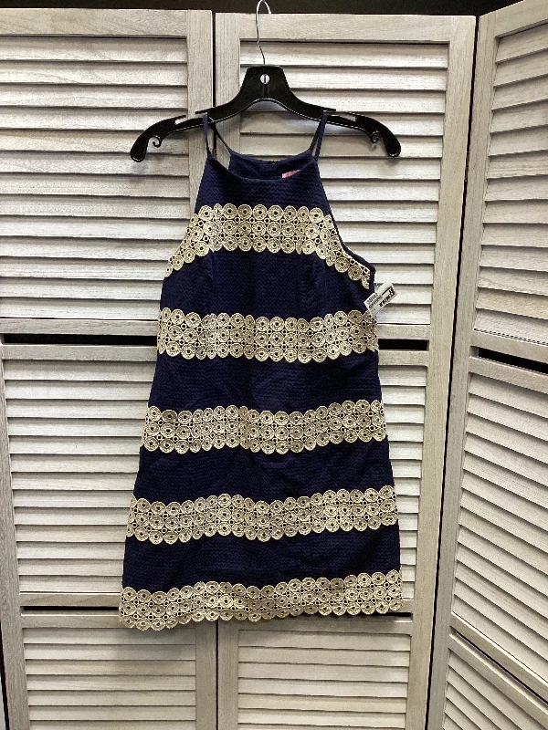 Dress Casual Short By Anthropologie In Blue, Size: S