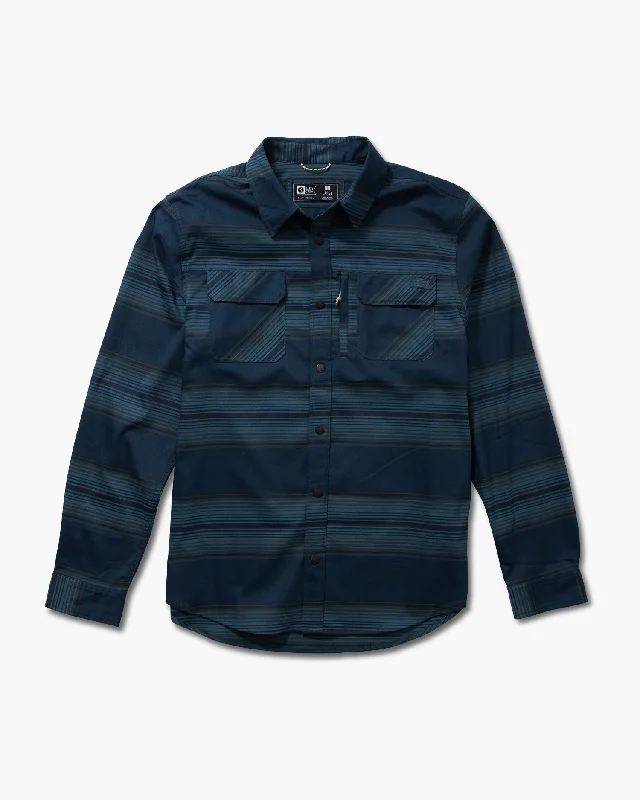 Fathom Dark Slate Tech Flannel