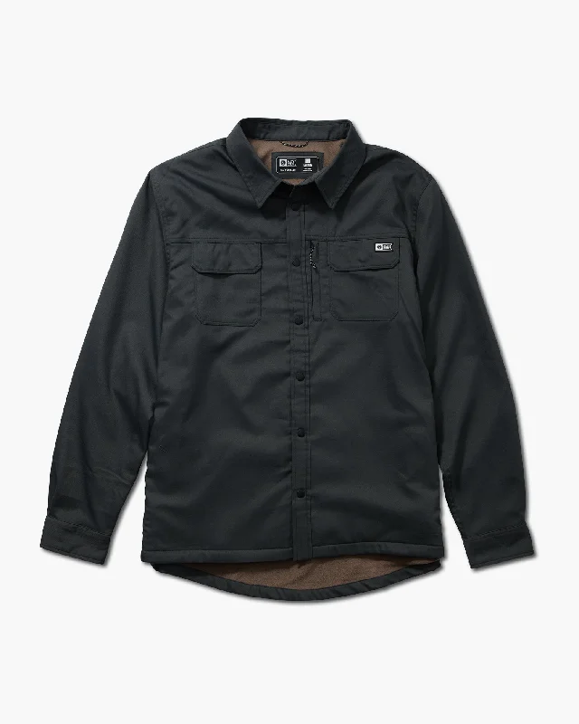 Fathom Charcoal Tech Shacket