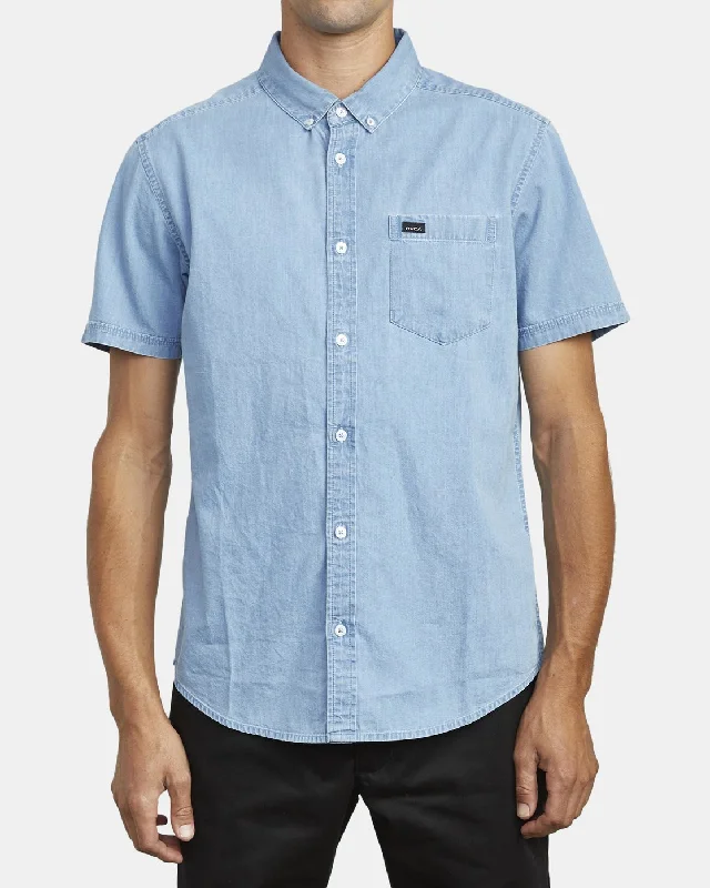 Hastings Denim Short Sleeve Shirt - Denim