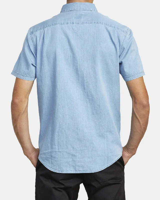 Hastings Denim Short Sleeve Shirt - Denim