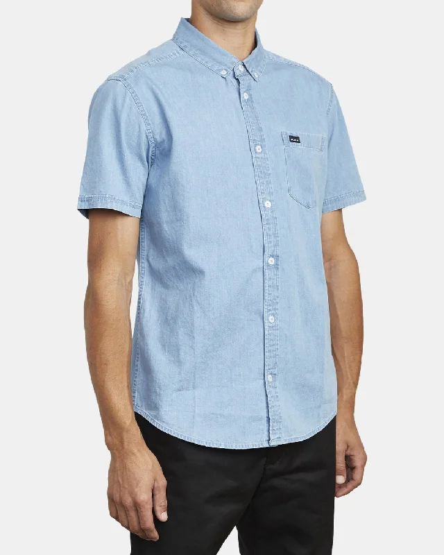 Hastings Denim Short Sleeve Shirt - Denim