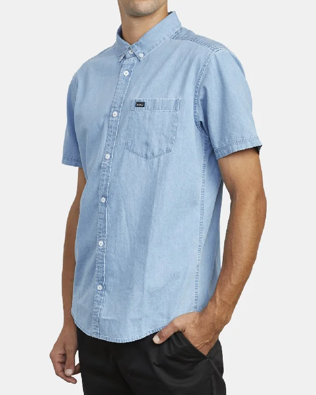 Hastings Denim Short Sleeve Shirt - Denim