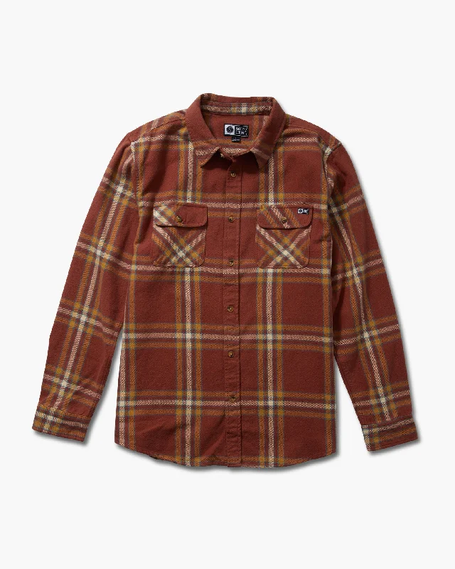 Landfall Brick Red Flannel