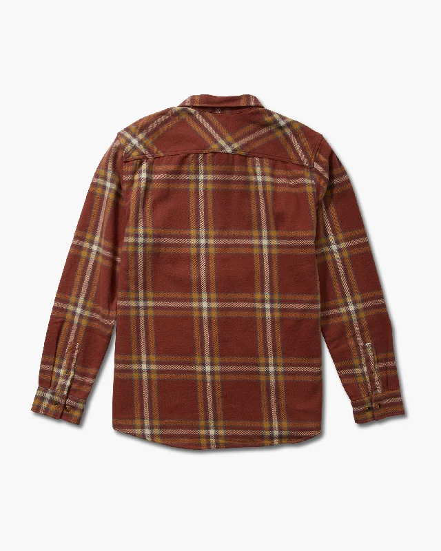 Landfall Brick Red Flannel