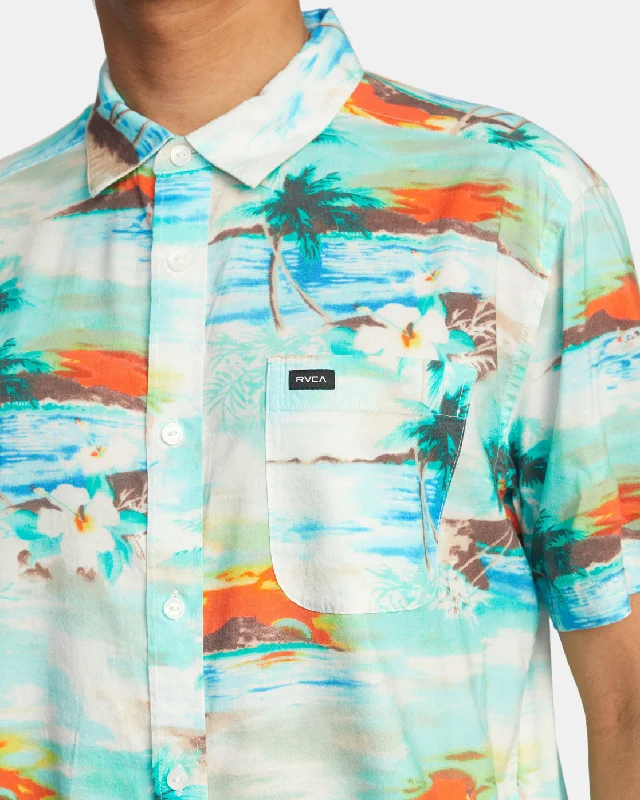 Paradiso Short Sleeve Shirt - Teal