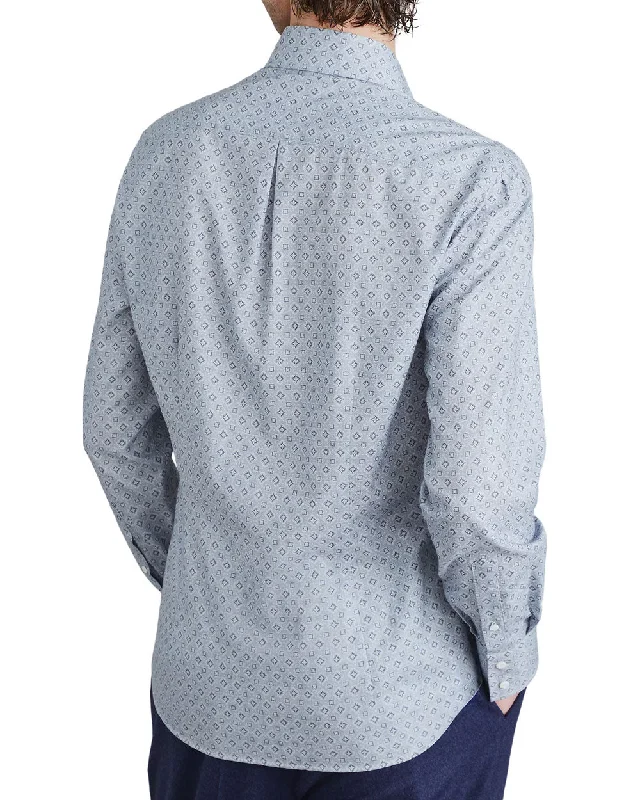 Light Blue Medallion Sportshirt