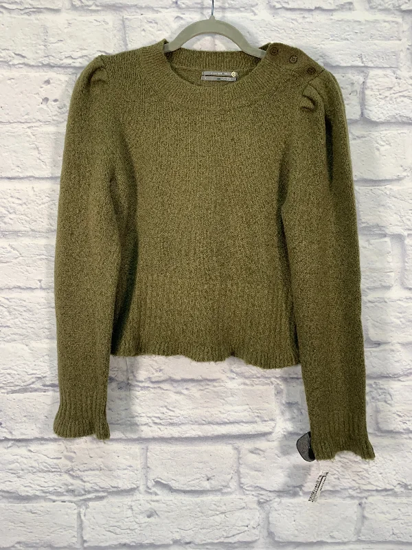 Sweater By Anthropologie In Green, Size: S