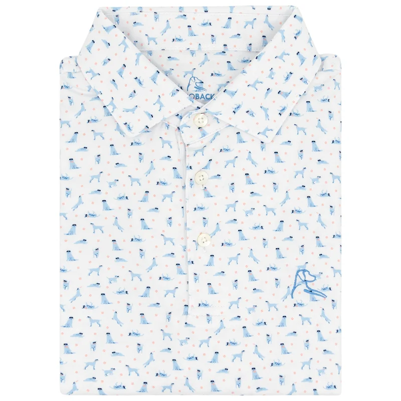 The Beach Dog | Performance Polo | The Beach Dog - White