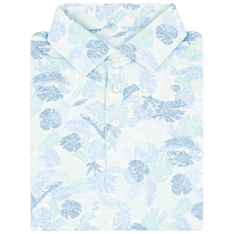 The Tropicamo | Performance Polo | The Tropicamo - Eggshell