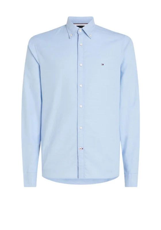 Tommy Hilfiger Dobby Slim Fit Shirt, Cloudy Blue