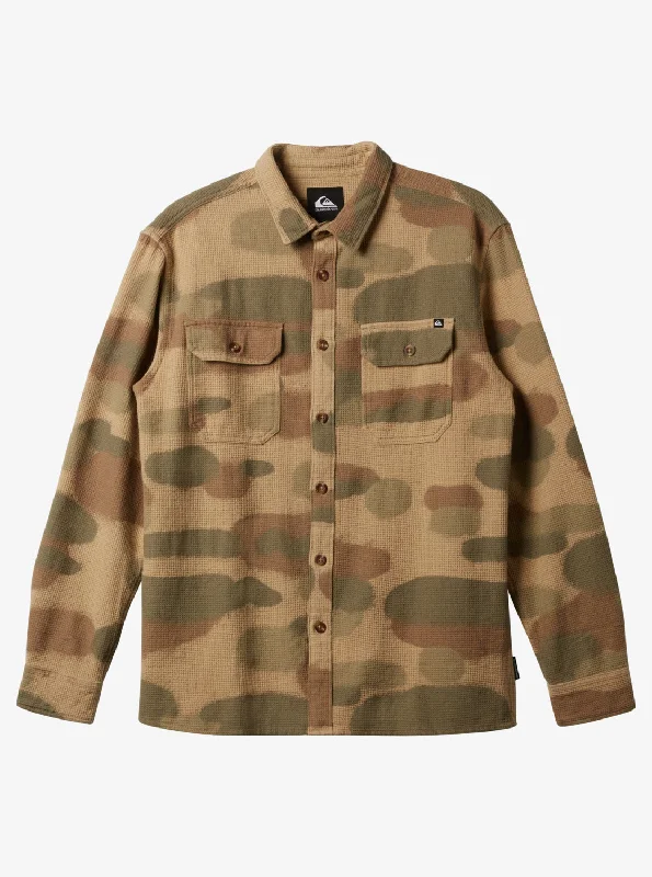 Venture Overshirt Mix Long Sleeve Top - Spray Camo Classic Overshirt