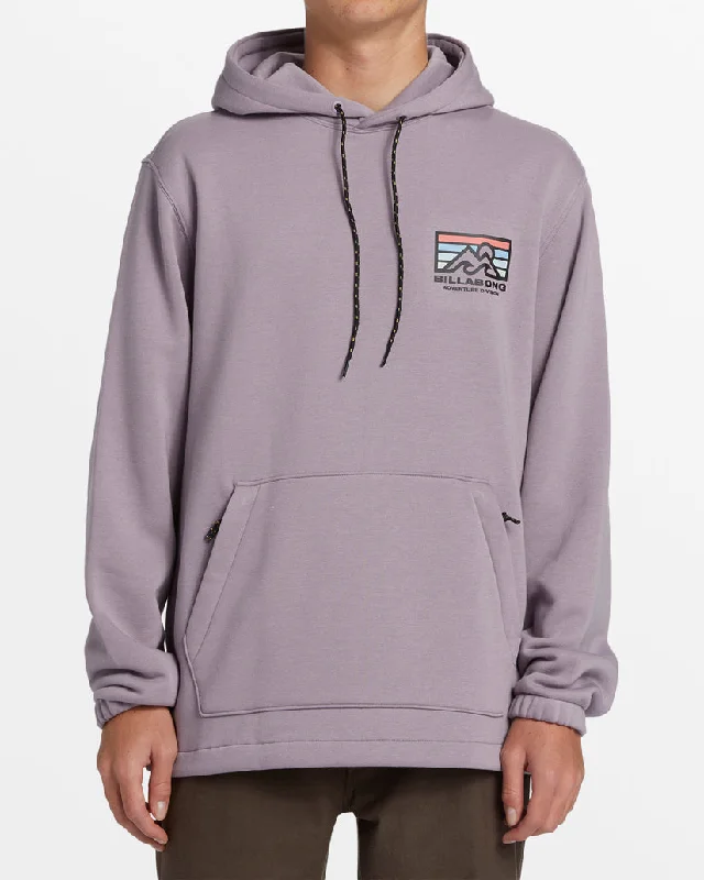 Billabong Compass Pullover Sweatshirt-Purple Ash