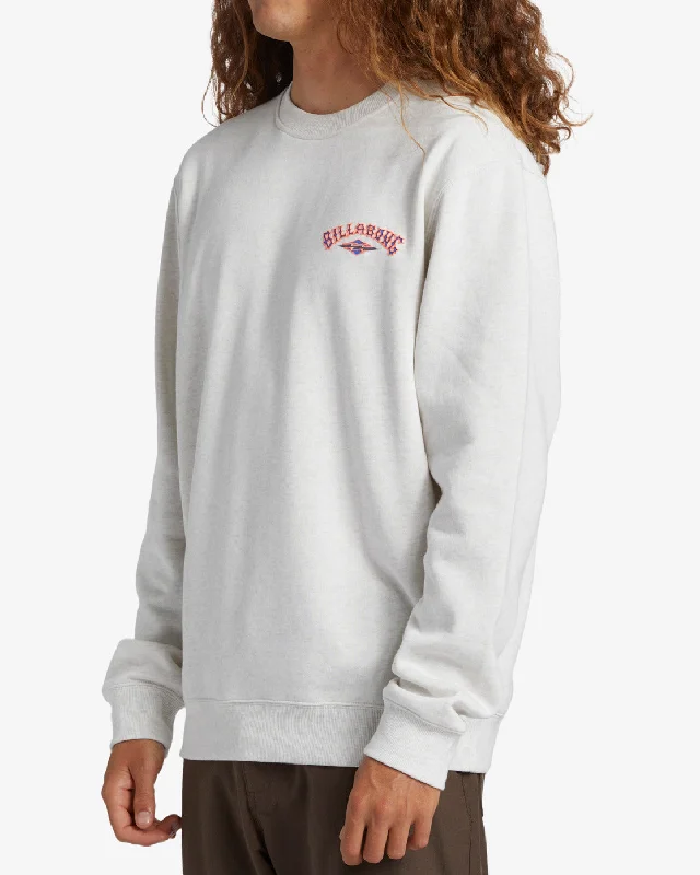 Billabong Short Sands Crew Sweatshirt-Oatmeal Heather