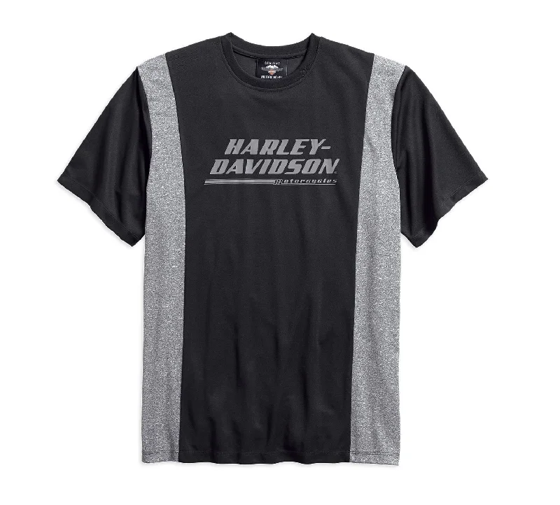 Harley-Davidson® Men's Pique Colorblock Tee - 96130-18VM