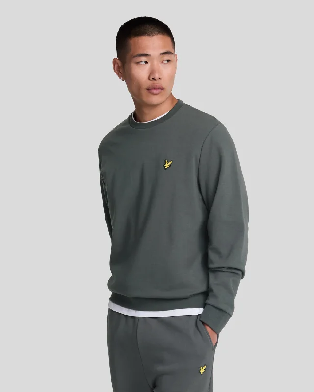 Interlock Crew Neck Sweatshirt