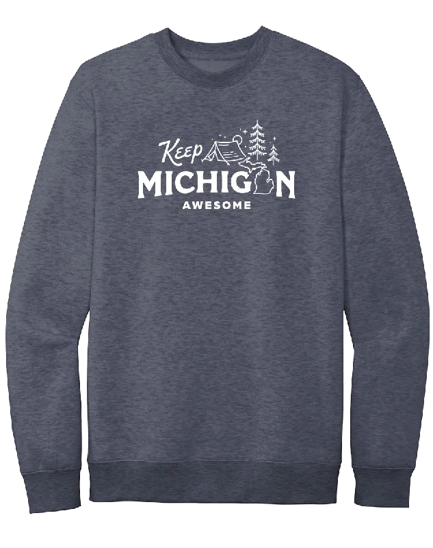 Keep Michigan Awesome Crewneck Sweatshirt