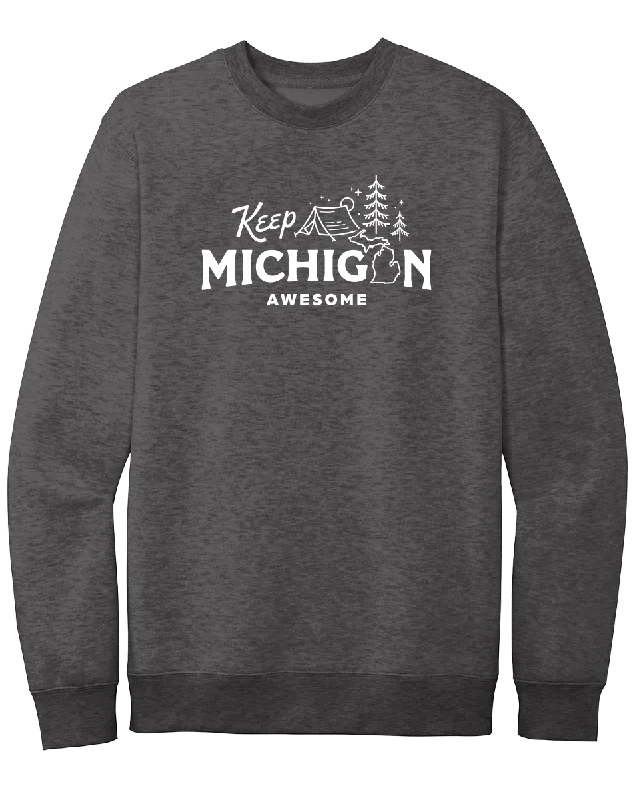 Keep Michigan Awesome Crewneck Sweatshirt