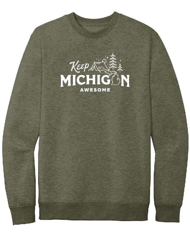 Keep Michigan Awesome Crewneck Sweatshirt