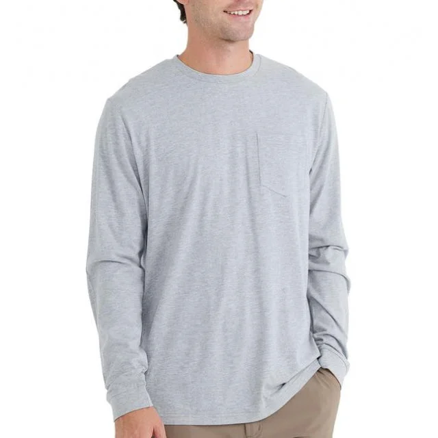 Men's Bamboo Heritage Pocket Long Sleeve