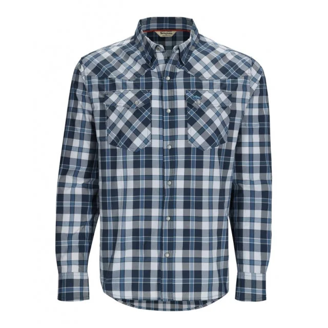 1071 Backcountry Blue Plaid / M