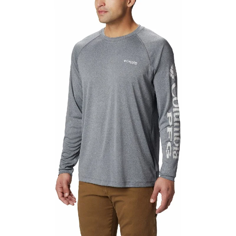 Charcoal Heather, Cool Grey Logo / XXL