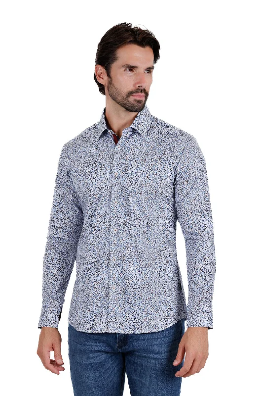 Meticulous Pattern Long Sleeve Shirt