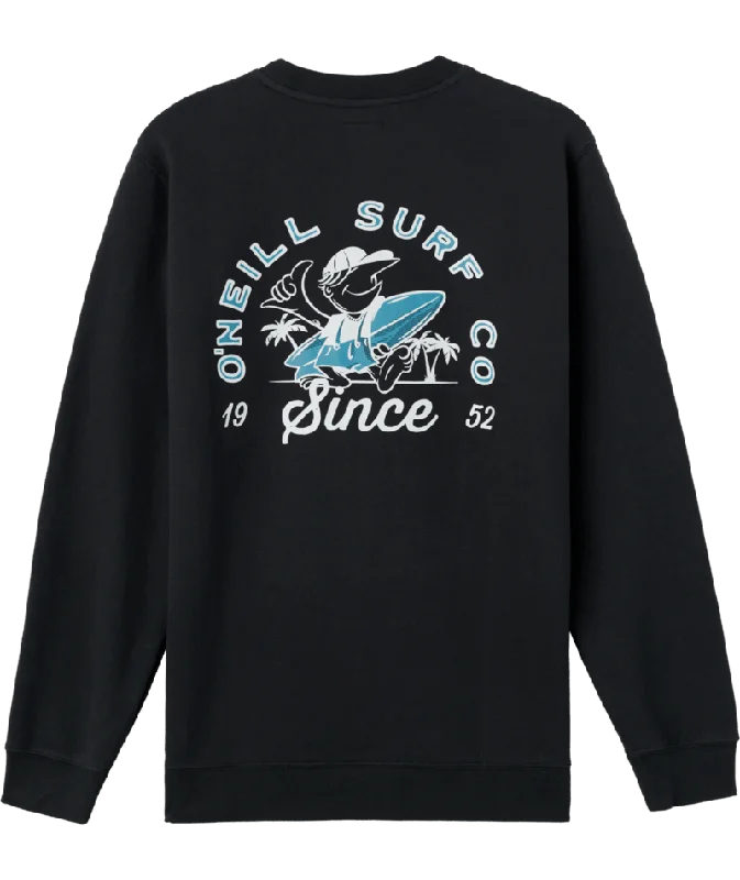 O'Neill Fifty Two Crew Sweatshirt-Dark Charcoal