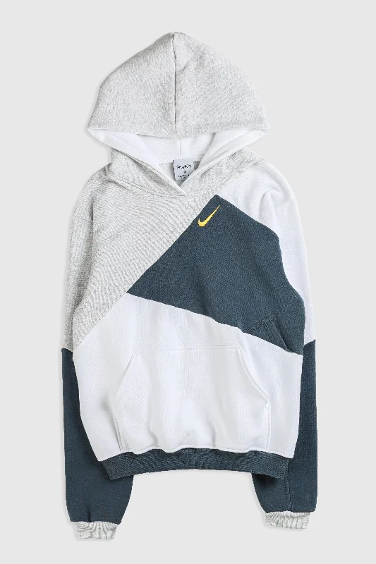 Rework Nike Patchwork Sweatshirt - XS