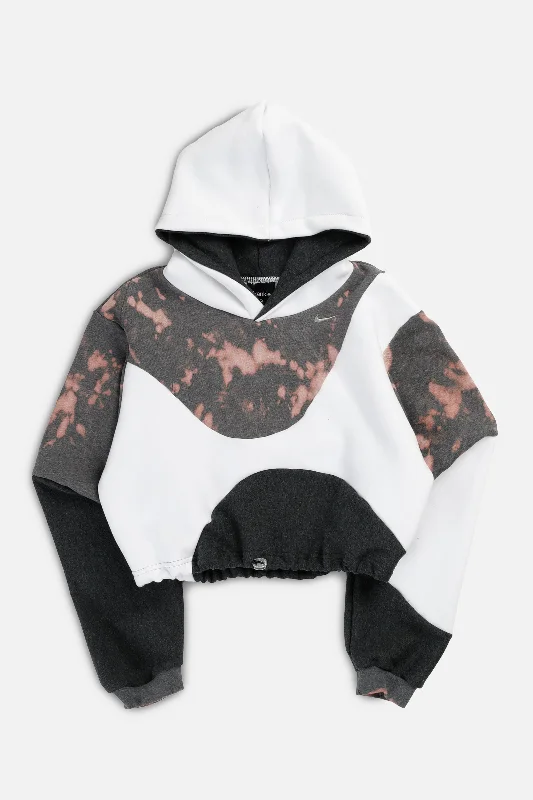 Rework Nike Wave Crop Sweatshirt - XS