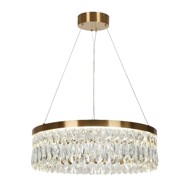 Chandeliers with Metal Frames in Black FinishChandeliers with Metal Frames in Black Finish1-Light LED Drum Crystal Chandeliers Chandeliers with Metal Frames in Black FinishChandeliers with Metal Frames in Black Finish1-Light LED Drum Crystal Chandeliers