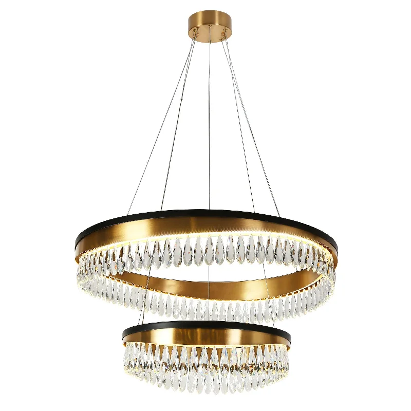 Chandeliers for Dining Rooms to Set the Mood for MealsChandeliers for Dining Rooms to Set the Mood for Meals2-Light LED Glam Chandeliers