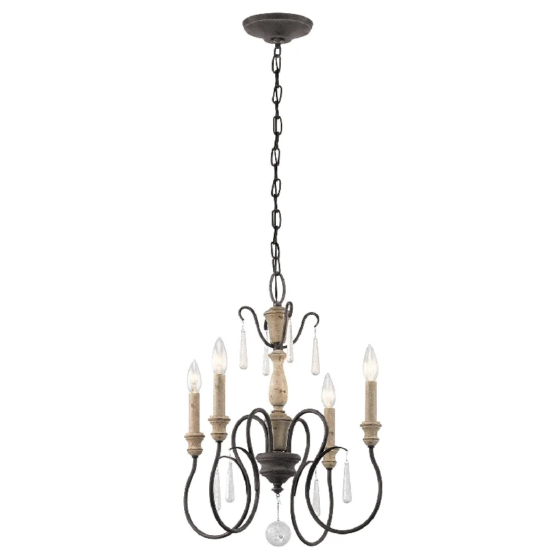 Industrial Iron Chandeliers for Loft - Inspired SpacesIndustrial Iron Chandeliers for Loft - Inspired SpacesKimblewick - chandelier 4lt - 43615WZC
