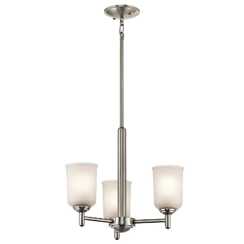 Chandeliers with Candle - Style Bulbs for a Classic AestheticChandeliers with Candle - Style Bulbs for a Classic AestheticShailene - chandelier 3lt - 43670NI