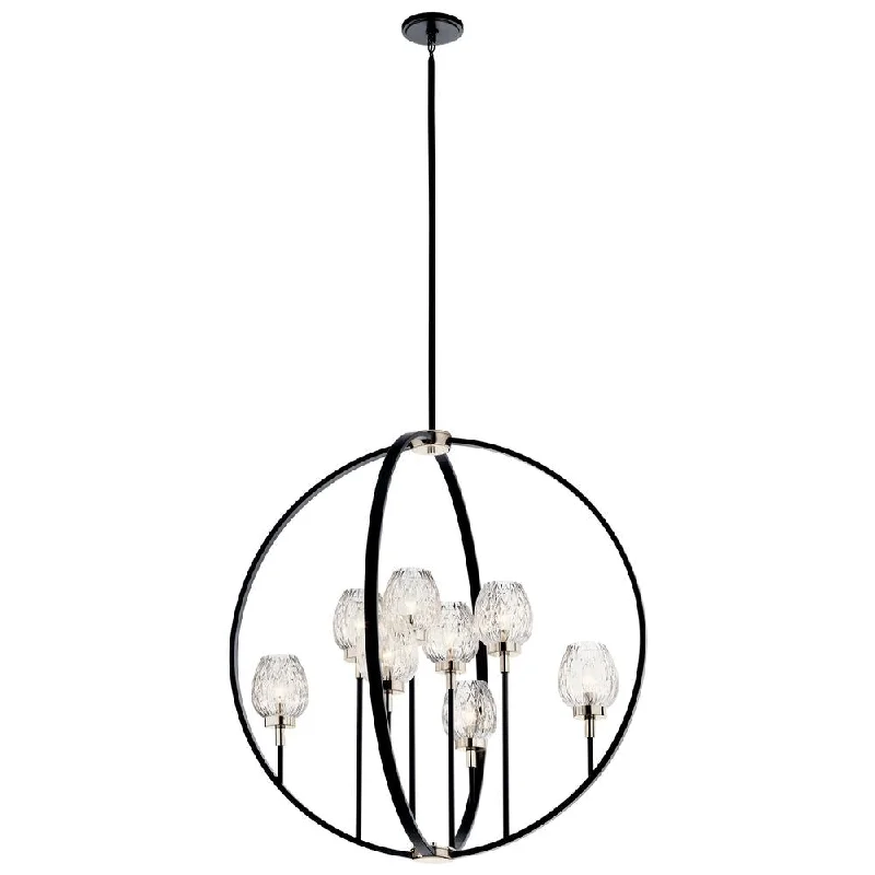 Traditional Brass Chandeliers for Classic InteriorsTraditional Brass Chandeliers for Classic InteriorsMoyra - Chandelier 8Lt - 44240BK