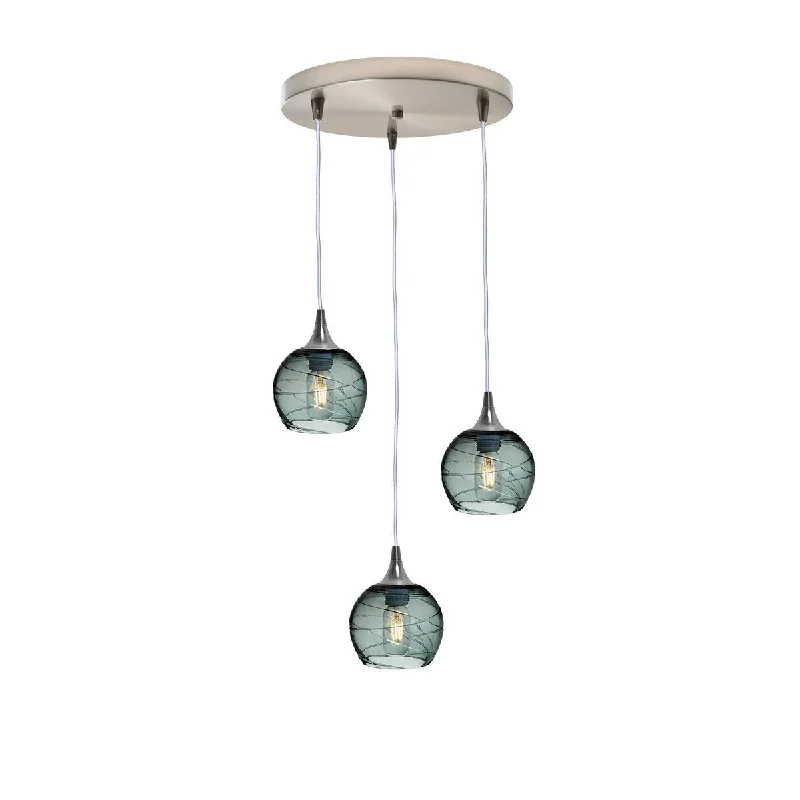 Chandeliers with Colored Glass for a Splash of ColorChandeliers with Colored Glass for a Splash of Color763 Spun: 3 Pendant Cascade Chandelier - N/A Chandeliers with Colored Glass for a Splash of ColorChandeliers with Colored Glass for a Splash of Color763 Spun: 3 Pendant Cascade Chandelier - N/A