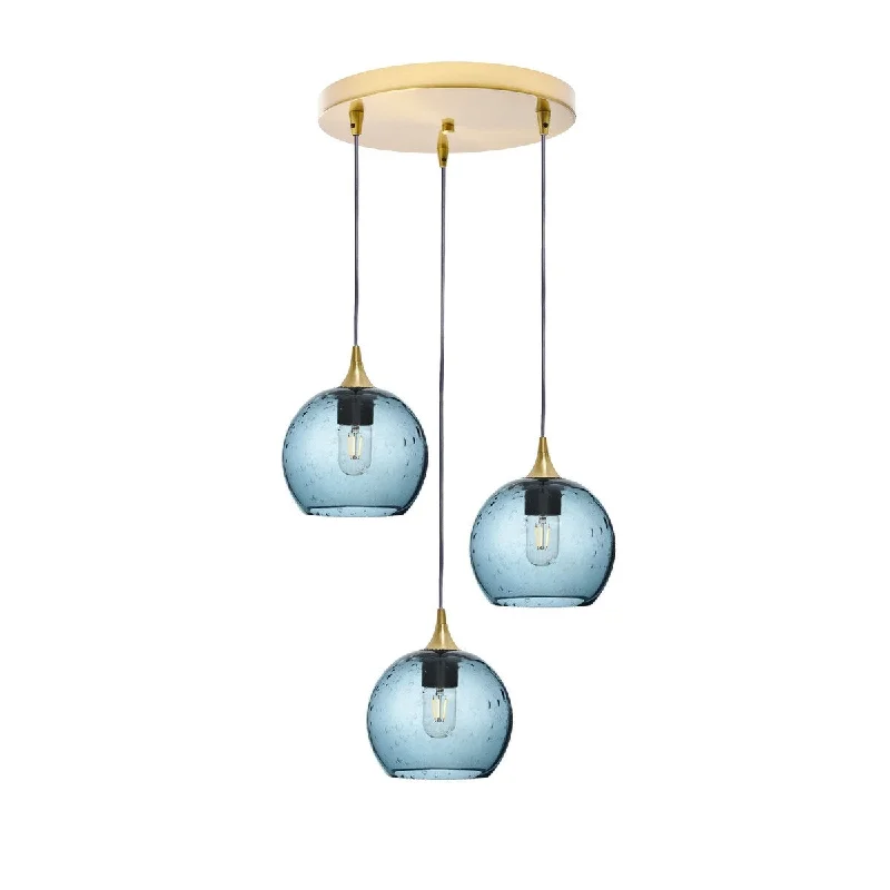 Slate Gray / Polished Brass
