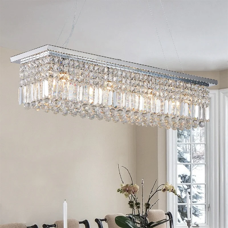 Chandeliers for Low Ceilings to Avoid OvercrowdingChandeliers for Low Ceilings to Avoid Overcrowding8-Light White Rectangle Raindrop Chandelier(Bulb Not Included) Chandeliers for Low Ceilings to Avoid OvercrowdingChandeliers for Low Ceilings to Avoid Overcrowding8-Light White Rectangle Raindrop Chandelier(Bulb Not Included)