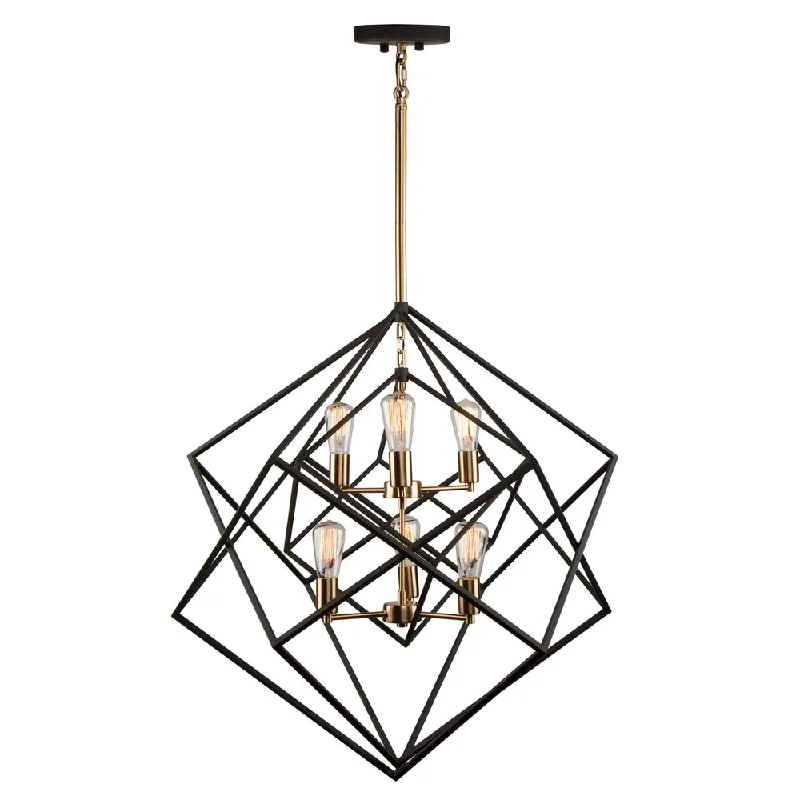 Industrial Iron Chandeliers for Loft - Inspired SpacesIndustrial Iron Chandeliers for Loft - Inspired SpacesArtistry 6-Light Chandelier