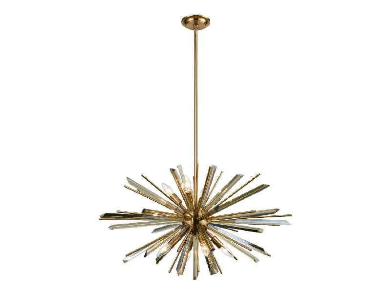 Chandeliers with Murano Glass for a High - End Artistic TouchChandeliers with Murano Glass for a High - End Artistic TouchAvenue Palisades Ave. HF8202-AB Chandelier Light - Antique Brass With Champagne Glass Chandeliers with Murano Glass for a High - End Artistic TouchChandeliers with Murano Glass for a High - End Artistic TouchAvenue Palisades Ave. HF8202-AB Chandelier Light - Antique Brass With Champagne Glass