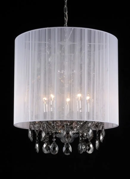 Chandeliers with Dimmable Lights for Ambiance ControlChandeliers with Dimmable Lights for Ambiance ControlBethel International Chandelier Light 4307-5SMK Chandelier Light - Chrome Chandeliers with Dimmable Lights for Ambiance ControlChandeliers with Dimmable Lights for Ambiance ControlBethel International Chandelier Light 4307-5SMK Chandelier Light - Chrome