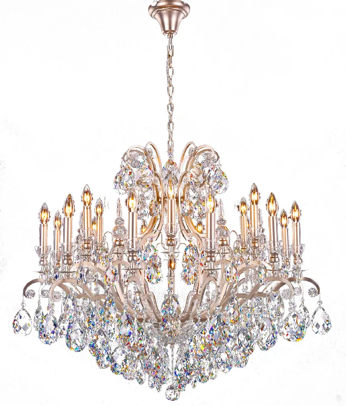 Modern Crystal Chandeliers for Contemporary HomesModern Crystal Chandeliers for Contemporary HomesBethel International MD8092-19PEW Chandelier Light - Pewter