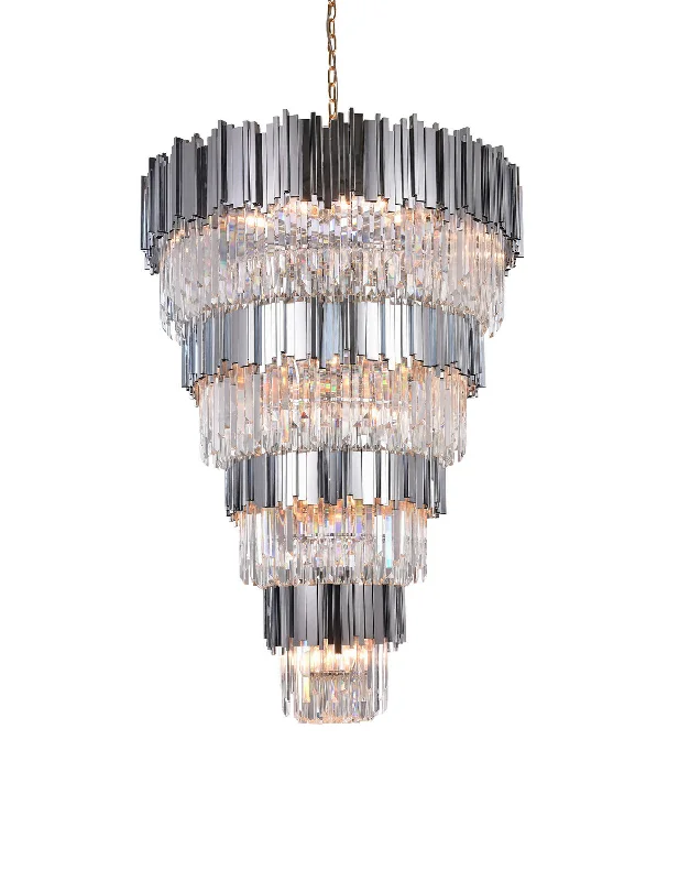 Chandeliers with Frosted Glass for a Softer Light DiffusionChandeliers with Frosted Glass for a Softer Light DiffusionBethel International MU66SHN Chandelier Light - Shiny Nickel Chandeliers with Frosted Glass for a Softer Light DiffusionChandeliers with Frosted Glass for a Softer Light DiffusionBethel International MU66SHN Chandelier Light - Shiny Nickel