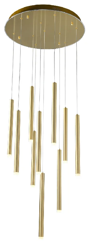 Chandeliers with Sputnik - Style Design for a Futuristic VibeChandeliers with Sputnik - Style Design for a Futuristic VibeBethel International OC13C23G Chandelier Light - Gold