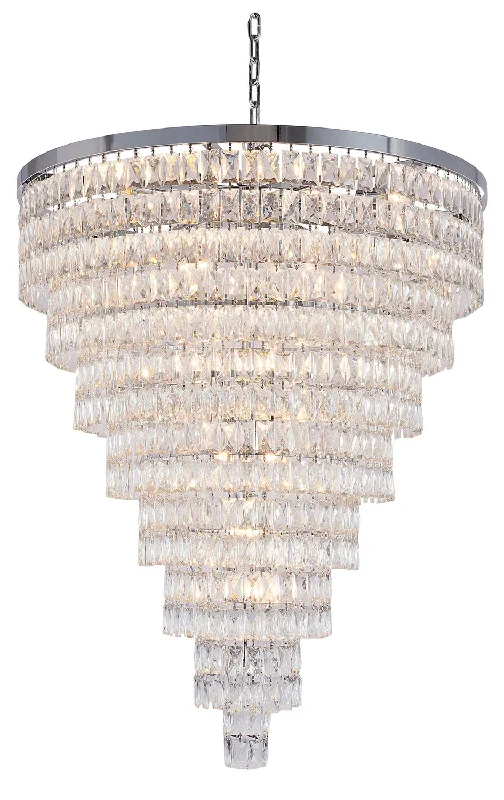 Chandeliers with Venetian Glass for a Luxurious LookChandeliers with Venetian Glass for a Luxurious LookBethel International OC50C36CH Chandelier Light - Chrome